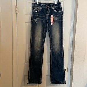 Brand New Ladies Cowgirl Tuff Jeans XLong